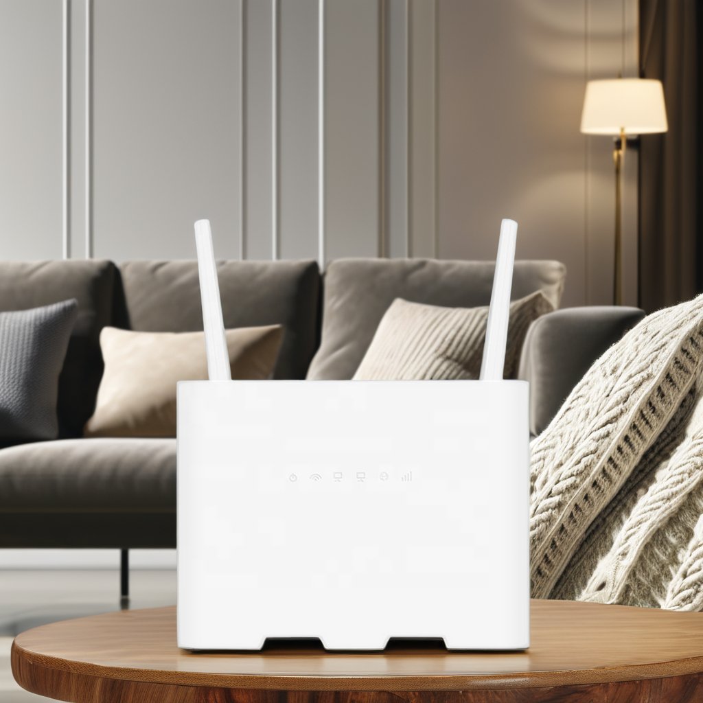 Mini 4G Indoor WiFi Router with 3G 4G LTE Sim Card Slot New 2024 Product 5G Supported for Home Use